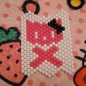 Pink and White Hello Kitty Panal